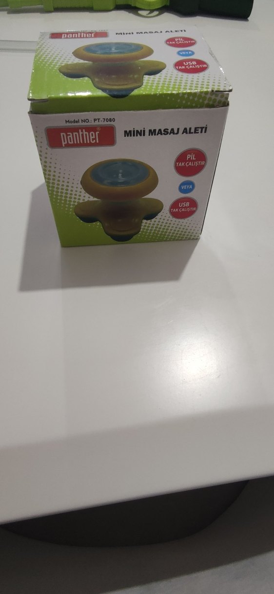 Sarı Mini Masaj Aleti - Görsel 2