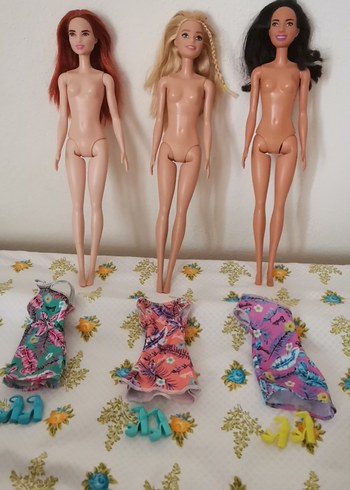 3 barbie bebek