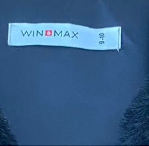 9 Yaş Beden WIN & MAX Kız Çocuk Peluş Yelek