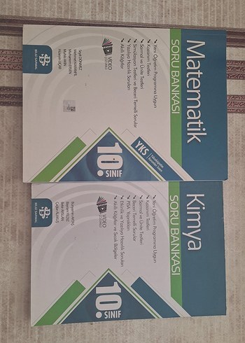 10. Sınıf Matematik ve Kimya Soru Bankası
