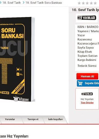 Beden 10. Sınıf Soru Bankası Seti - Coğrafya, Tarih, Fizik