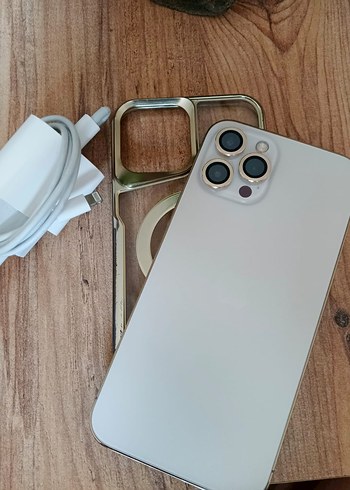 GOLD İPHONE 12 PRO MAX -256 GB -ORJINAL PARÇA