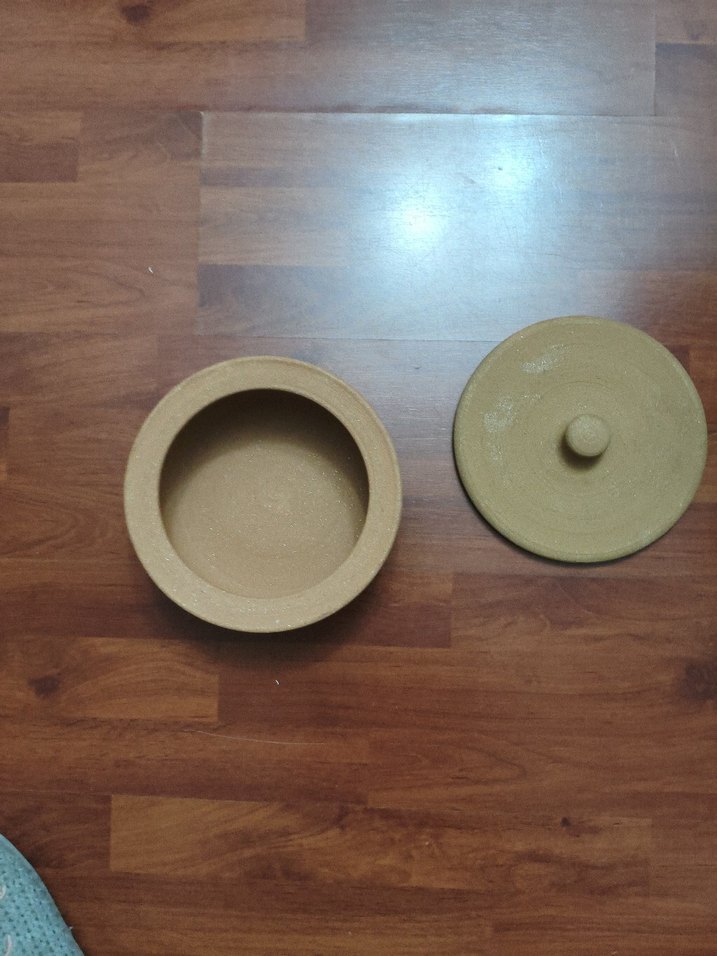 Kapaklı toprak güveç kabi - Görsel 2