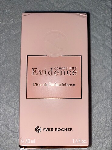 Yves rocher evidence parfüm