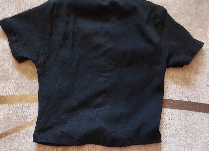 Trendyol & Milla Siyah İpli Crop