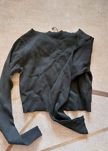 Trendyol & Milla Siyah Crop