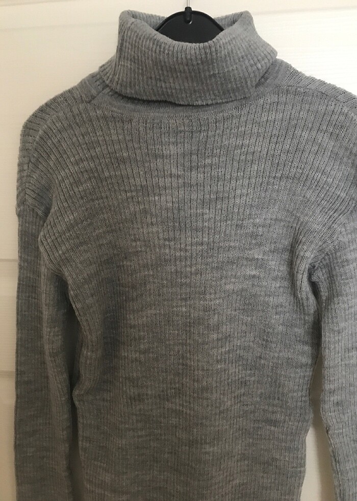 Triko balıkçı yaka kazak - Görsel 2