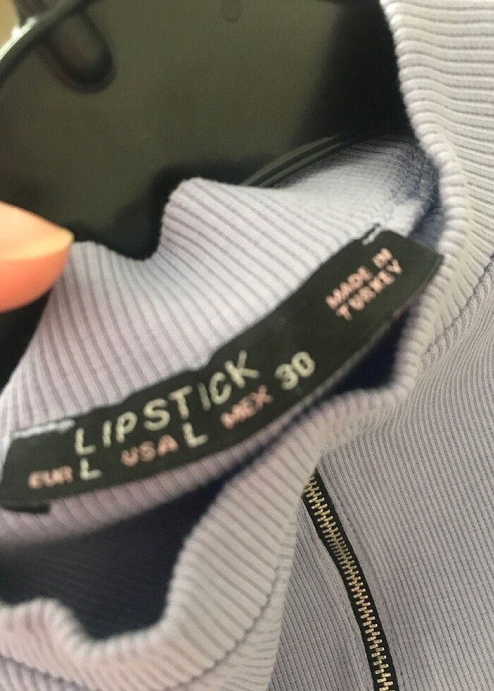 Fermuarlı bluz - Görsel 4