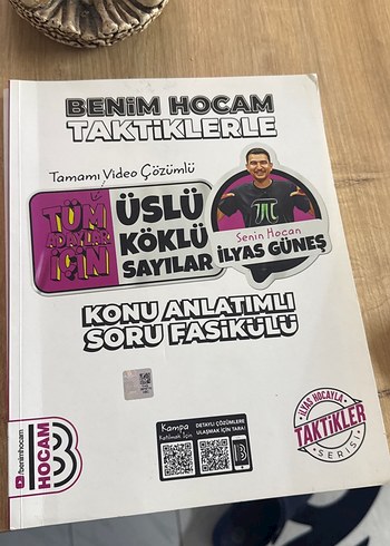 Benim Hocam Taktiklerle Konu Anlatımlı Soru Fasikülü - Görsel 2