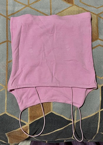 Pembe İnce Askılı Kadın Atlet - Görsel 3