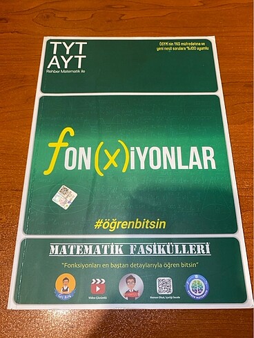 Rehber Matematik Yayınları TYT AYT Fasikülleri Fonksiyonlar