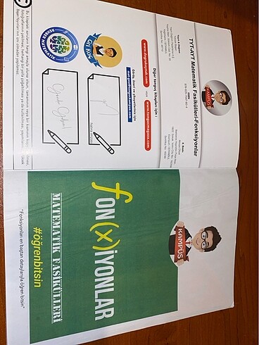 Beden Renk Rehber Matematik Yayınları TYT AYT Fasikülleri Fonksiyonlar
