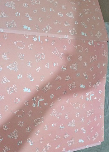 Pembe Baskılı Bebek albümü - Görsel 2