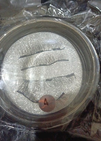 HİÇ KULLANILMADI mıknatıslı Takma Kirpik Seti  Uygulama Aparatı - Görsel 4