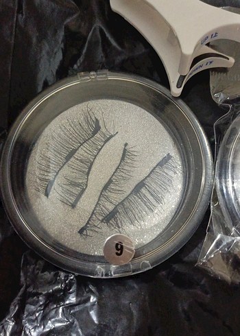 HİÇ KULLANILMADI mıknatıslı Takma Kirpik Seti  Uygulama Aparatı - Görsel 3