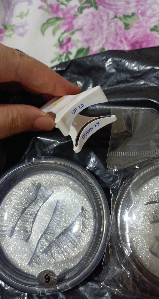 HİÇ KULLANILMADI mıknatıslı Takma Kirpik Seti  Uygulama Aparatı - Görsel 2