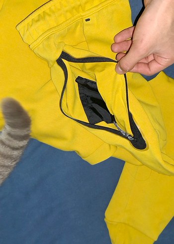 Sarı Nike Tech Eşofman Altı - Görsel 6