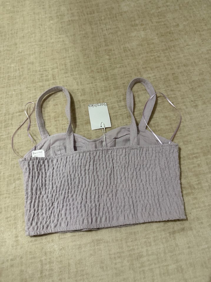 Bershka korse top - Görsel 3