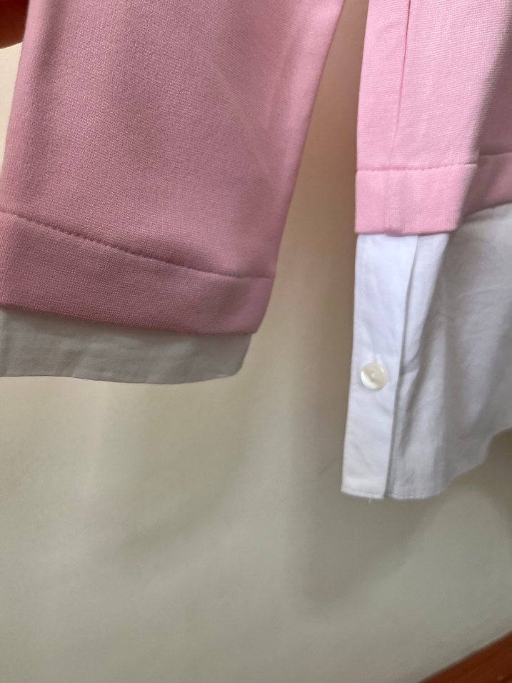 Pembe Uzun Kollu Kadın Sweatshirt - Görsel 2