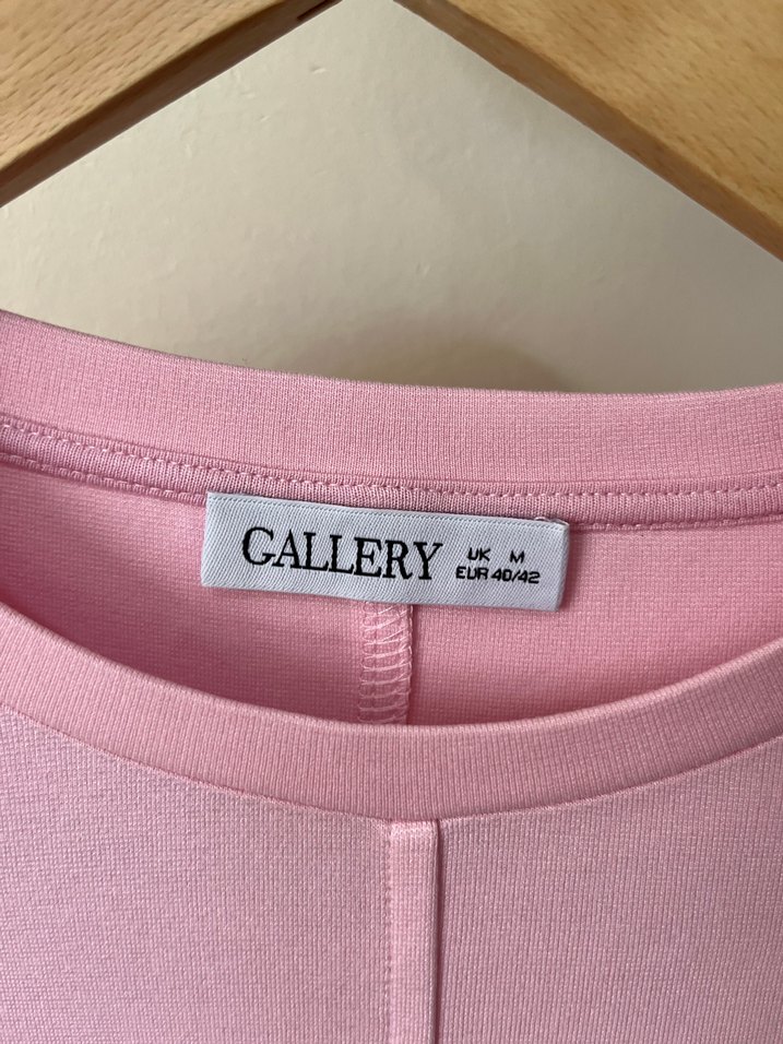Pembe Uzun Kollu Kadın Sweatshirt - Görsel 3