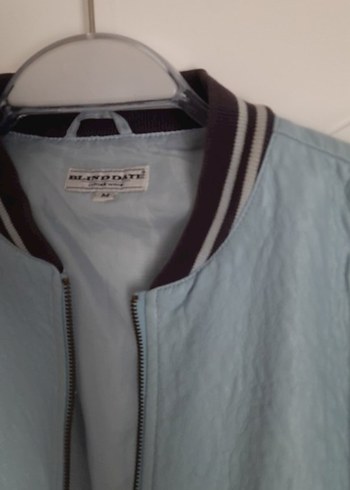 Kadın Mavi kolej ceket - Görsel 3