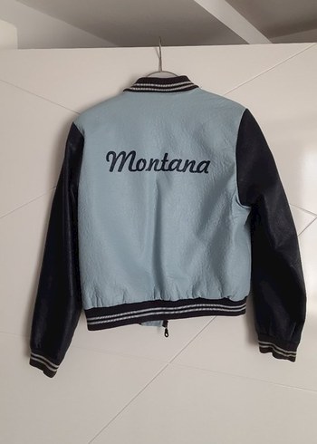 Kadın Mavi kolej ceket - Görsel 2