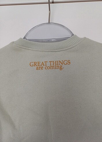 4 Yaş Beden yeşil Renk Zara kız çocuk sweat
