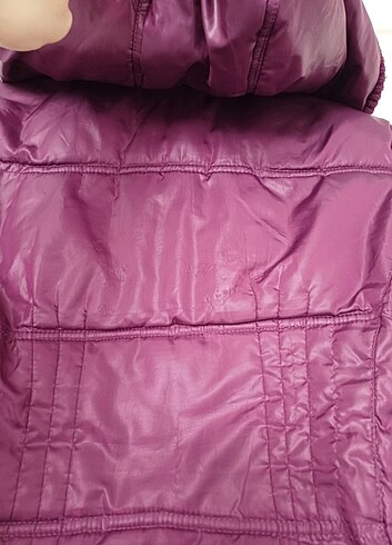 Mürdüm şişme mont zara - Görsel 5