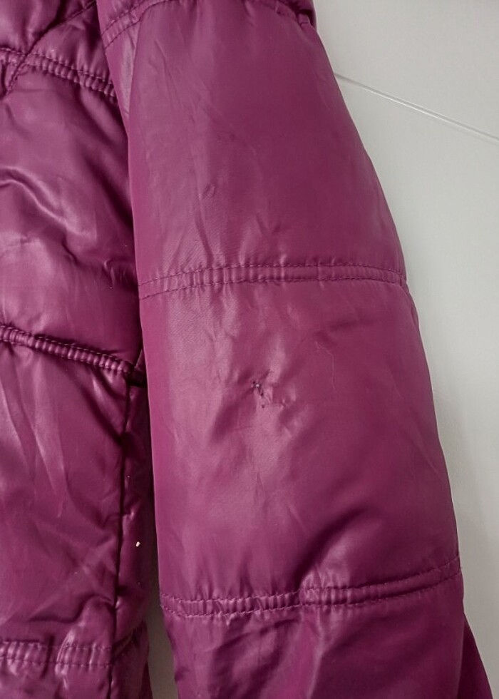 Mürdüm şişme mont zara - Görsel 2