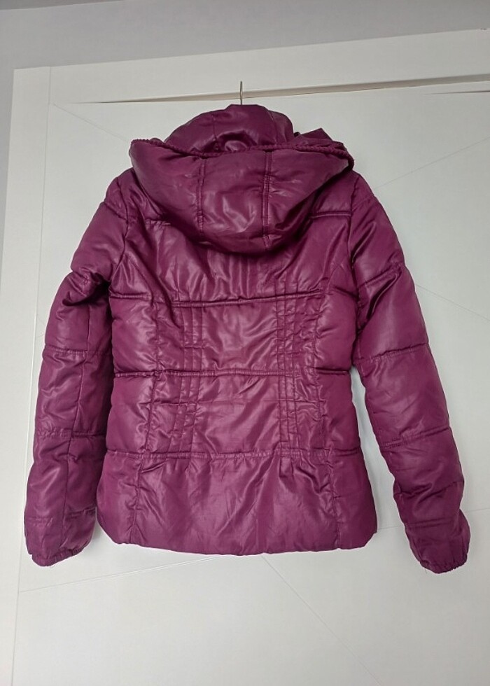 Mürdüm şişme mont zara - Görsel 4