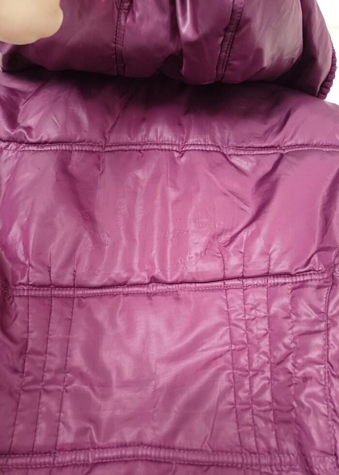 Mürdüm şişme mont zara - Görsel 5