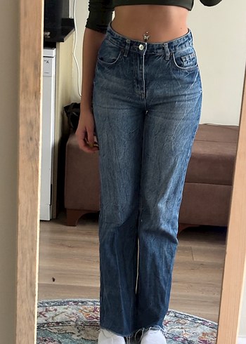 Koyu Mavi sustainable jean - Görsel 3