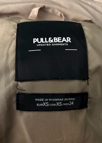 Pull&Bear şişme crop mont - Görsel 3