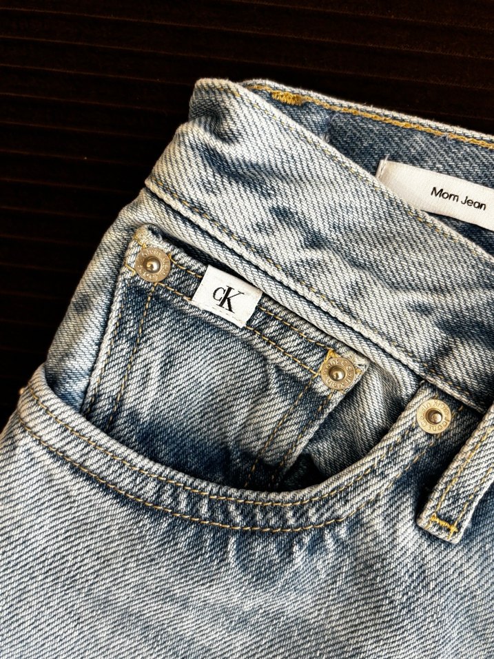 CK Jeans Açık Mavi Denim Jean — görsel 4/7