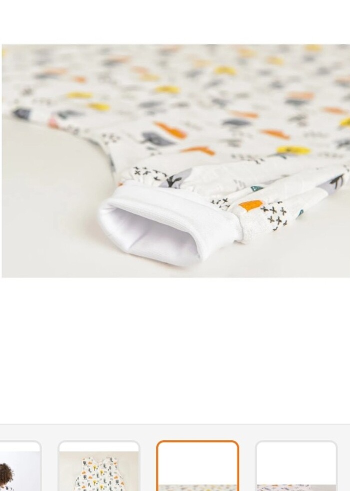 Yazlik & baharlik ince uyku tulumu (1 & 2 yas araligi)  - Görsel 2