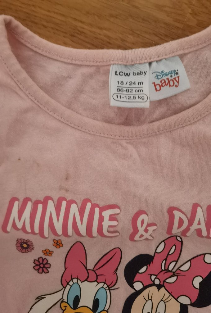 Pembe Minnie & Daisy Bebek Tulum 18/24 - Görsel 2