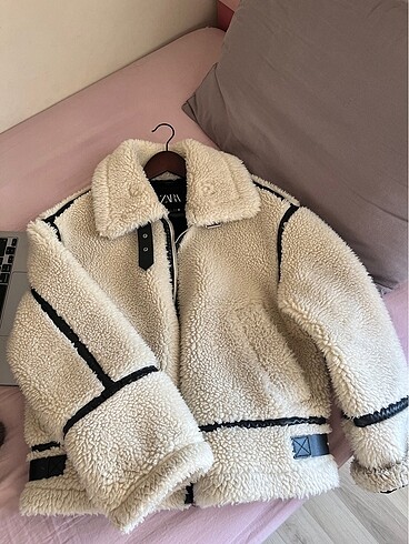 Zara peluş ceket
