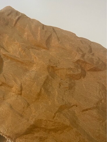 Vintage ipek eşarp üzerine taş boncuk işleme - Görsel 5