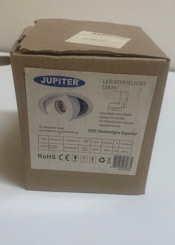 Jupiter LED Downlight LS439 Bej - Görsel 3