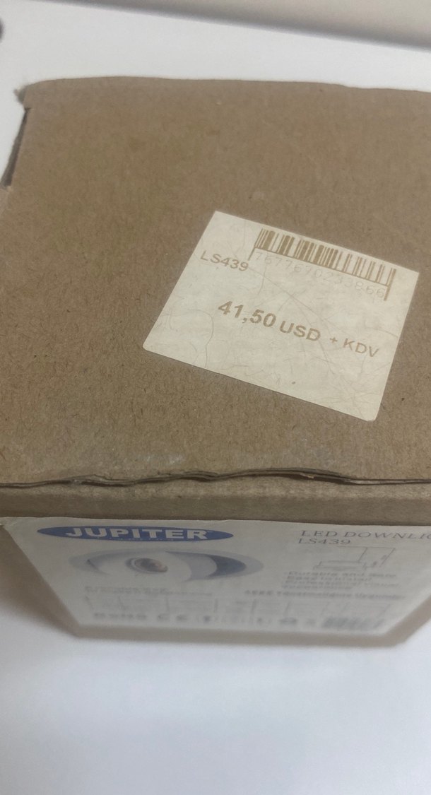 Jupiter LED Downlight LS439 Bej - Görsel 2