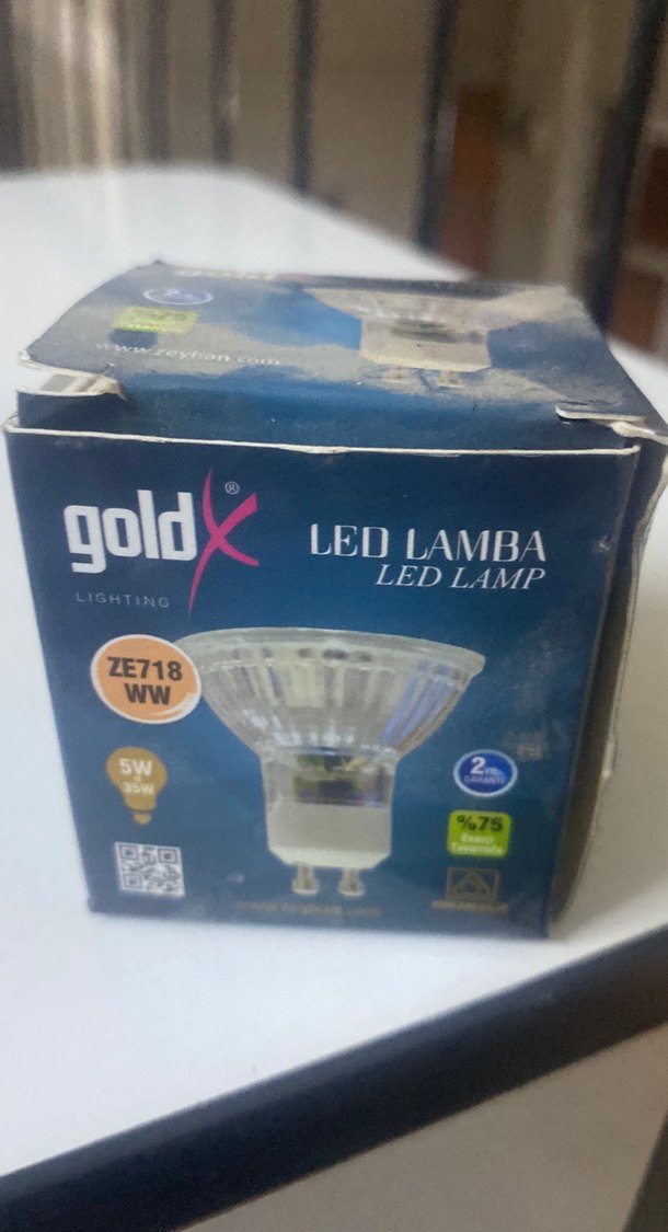 Goldx LED Lamba 5W Sıcak Beyaz - Görsel 4