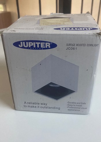 Jupiter JC061 Yüzeye Monte Beyaz Downlight - Görsel 2