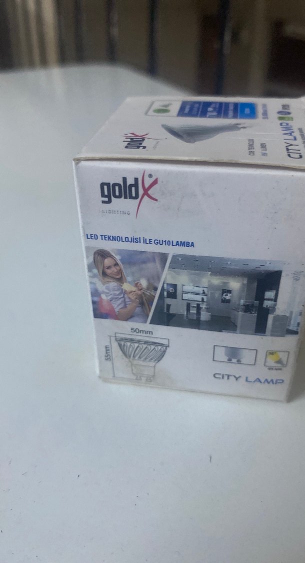 Goldx GU10 7W City Lamp Ampul - Görsel 2