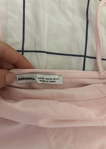 Bershka Pembe Crop - Görsel 2