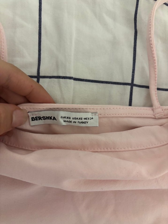 Bershka Pembe Crop - Görsel 2