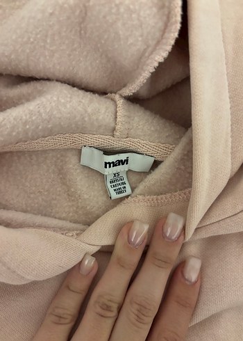 mavi marka açık pembe sweatshirt - Görsel 2