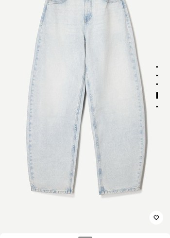 bershka barrel jean - Görsel 3