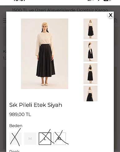 MİNİK TERZİ SİYAH ETEK