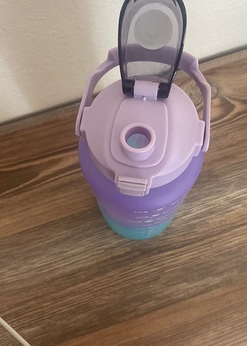 Mor Pastel Renkli Çocuk Termos Matara - Görsel 5