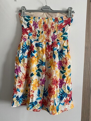 Bershka Desenli elbise